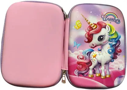 SUBADIKA 3D UniCorn Stationery Pouch