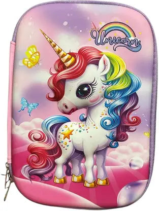 SUBADIKA 3D UniCorn Stationery Pouch