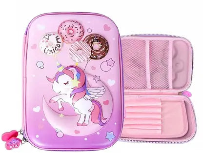 Akvanar pencil pouch unicorn Art EVA Pencil Box