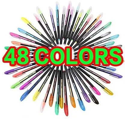 Shivom 48Pc Gel Pens set Color gel pen