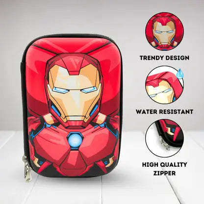 tishna Avenger Iron Man Designed Smiggle Pouch