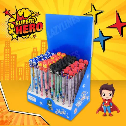 LAZYLINES Avengers non-sharpening Push Pencil