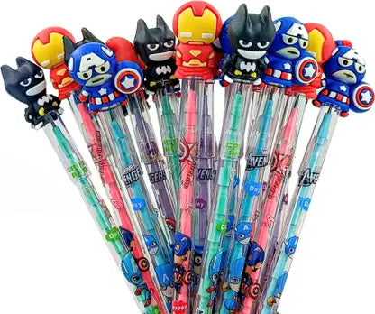 LAZYLINES Avengers non-sharpening Push Pencil