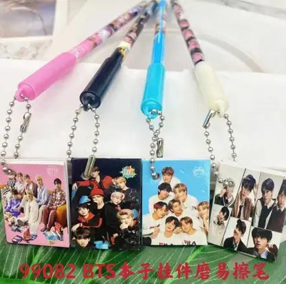 AAHANSHOPPE BTS THEME PEN WITH SMALL ATTACHED DIARY Gel Pen
