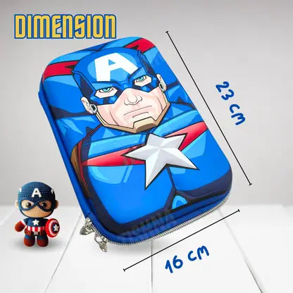 tishna Avenger Designed Pencil Box Smiggle Pouch