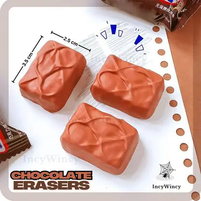 IncyWincy Choco Erasers for kids ( Pack of 12)