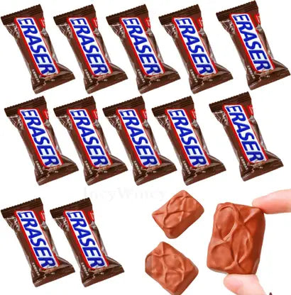 IncyWincy Choco Erasers for kids ( Pack of 12)