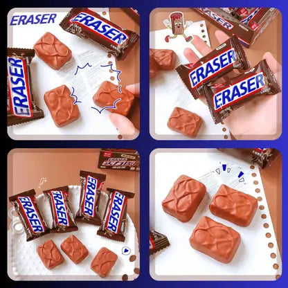 IncyWincy Choco Erasers for kids ( Pack of 12)