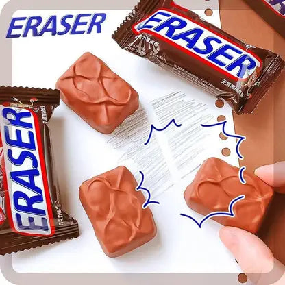 KidsZeeNie Chocolate Candy Shaped Erasers