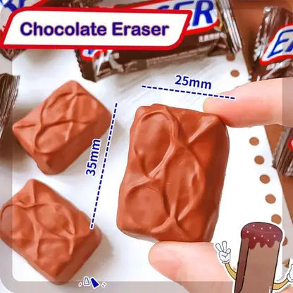 KidsZeeNie Chocolate Candy Shaped Erasers