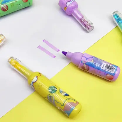 BOLT BEE Dl2028B Highlighter 6Pc Space Bottle