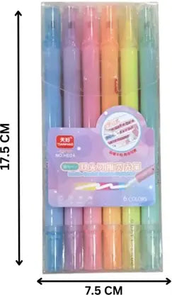 Definite Erasable Highlighters Pastel Shades