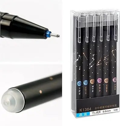 ALPHINE Erasable Pen with Magic Wipe Eraser Gel Pen