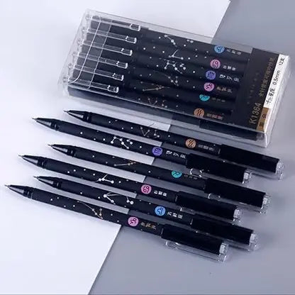ALPHINE Erasable Pen with Magic Wipe Eraser Gel Pen