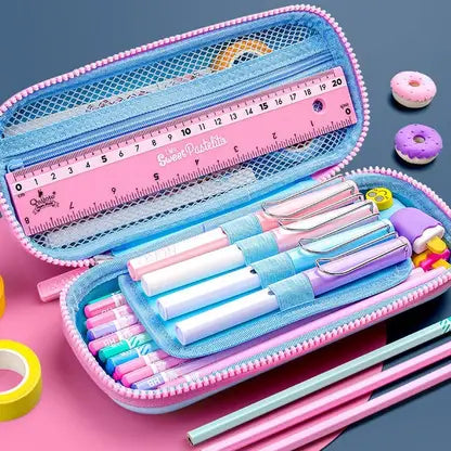 Colorbee Enchanted Horse Unicorn Pink Pencil Organizer