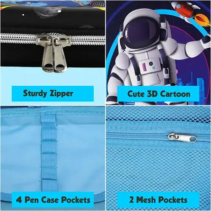 Timbktoo space theme pen and pencil case