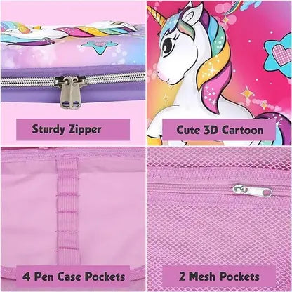 Dallao Stylish Unicorn Pencil Case