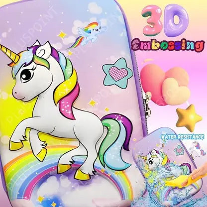 Dallao Stylish Unicorn Pencil Case